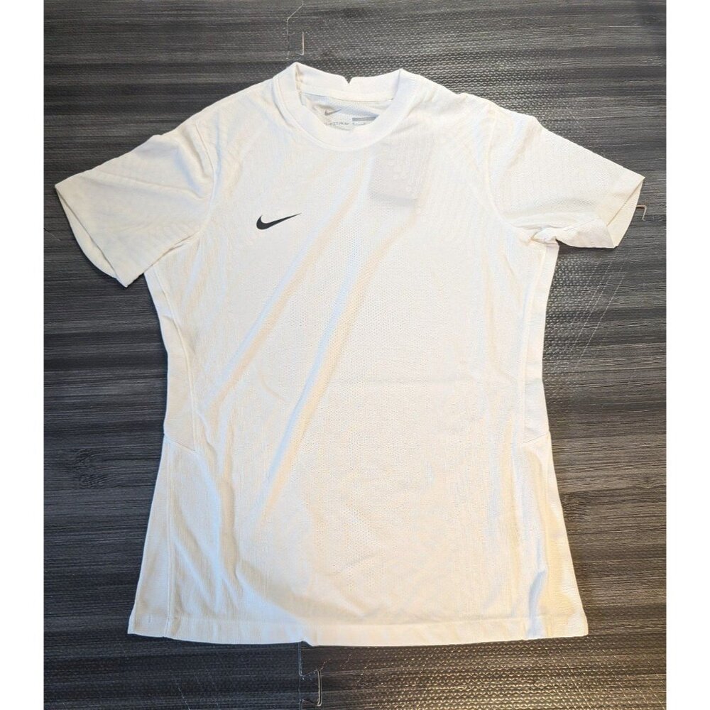 WOMEN'S NIKE US SS VAPORKNIT III JERSEY  WHITE/WHITE(BLACK) Size Medium